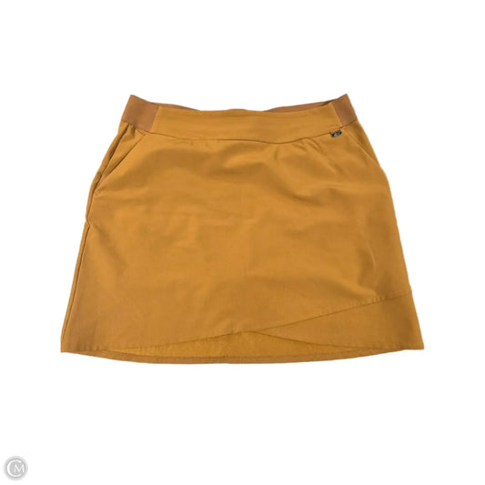 Athletic Skort By Greg Norman In Yellow, Size: M