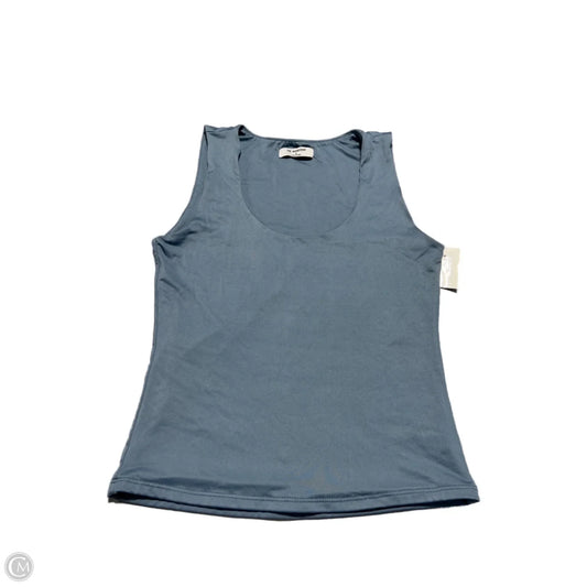 Top Sleeveless Basic By Workshop In Blue & Grey, Size: M