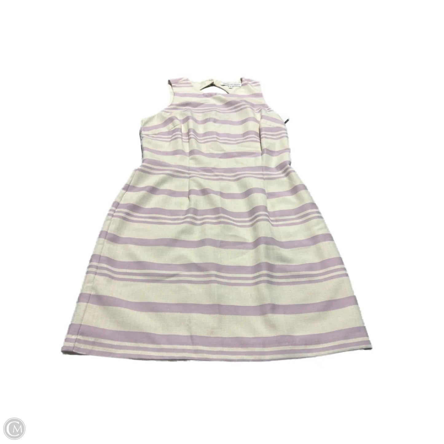 Dress Casual Short By Cupcakes And Cashmere In Purple & White, Size: M