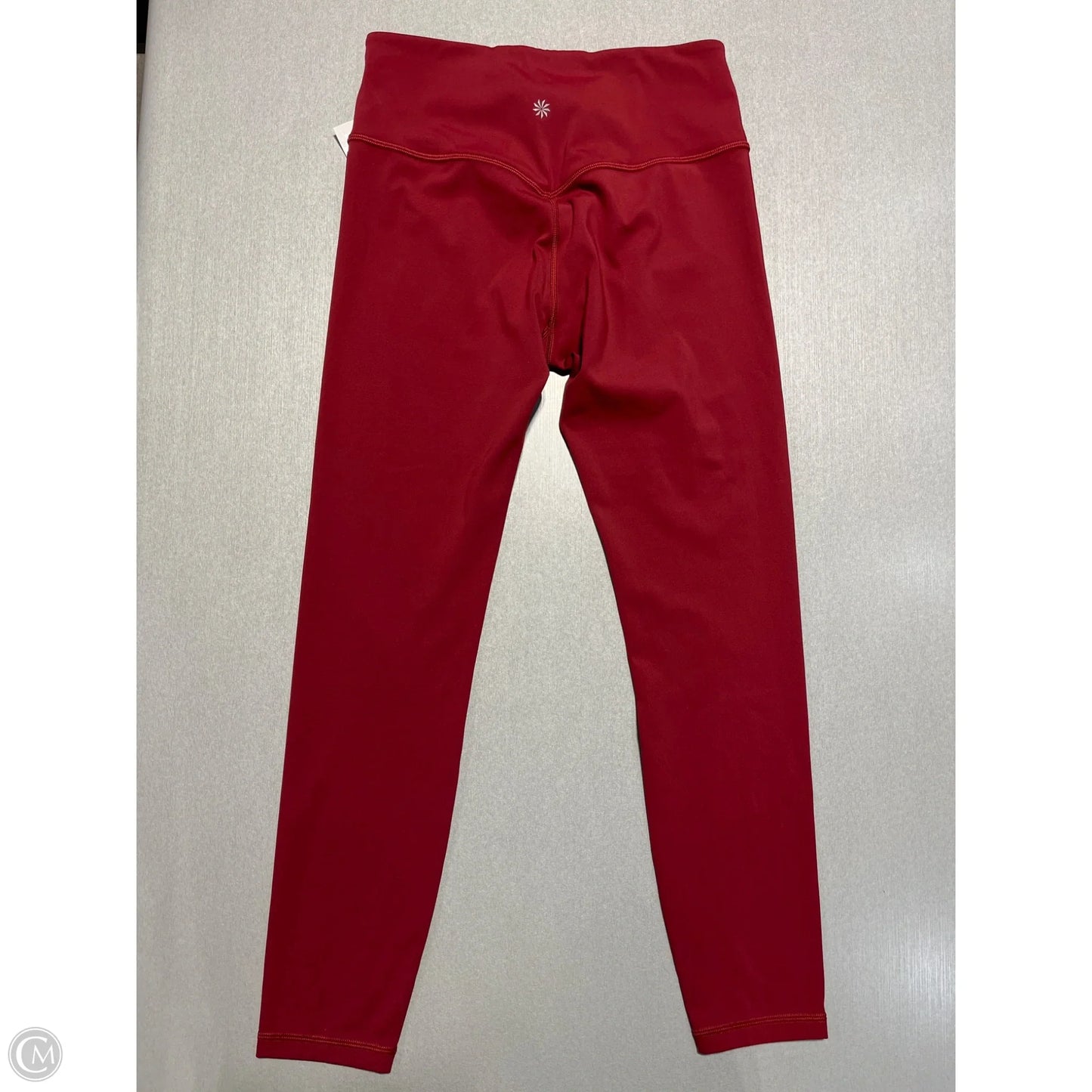 Athletic Leggings By Athleta In Red, Size: M