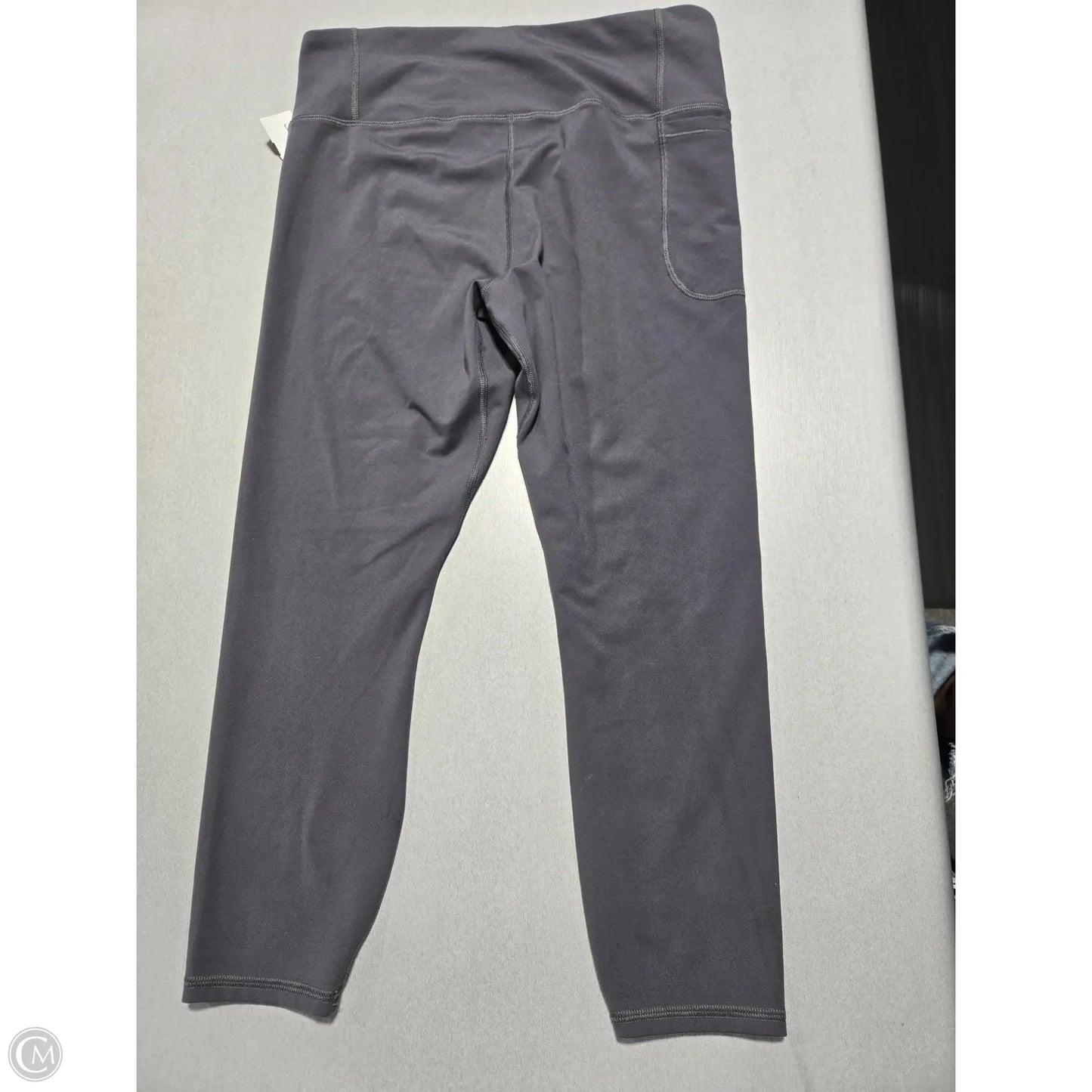 Athletic Leggings By Under Armour In Grey, Size: Xl