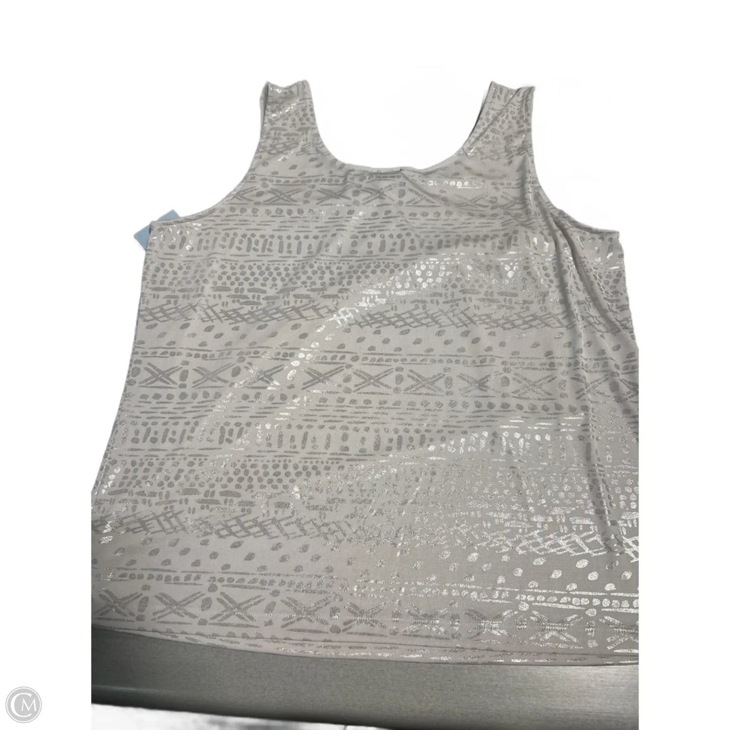 Tank Top By Chicos In White, Size: Xl