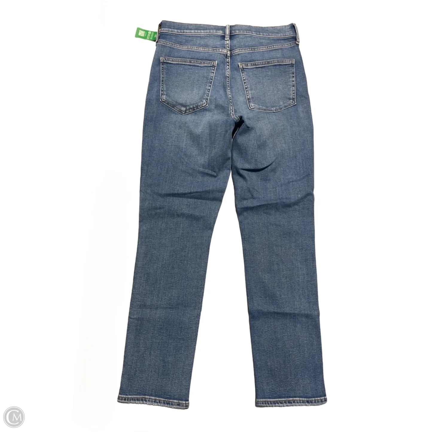 Jeans Straight By Gap In Blue Denim, Size: 8