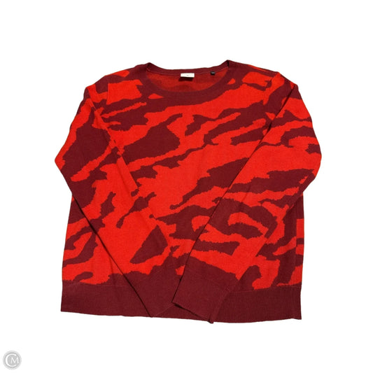 Top Long Sleeve By Cabi In Red, Size: M