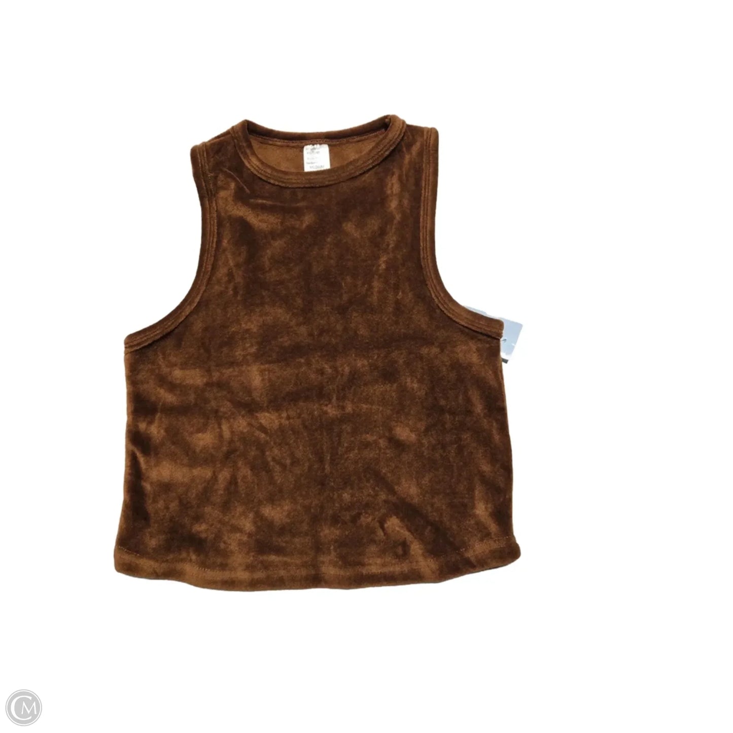 Tank Top By Cmf In Brown, Size: M