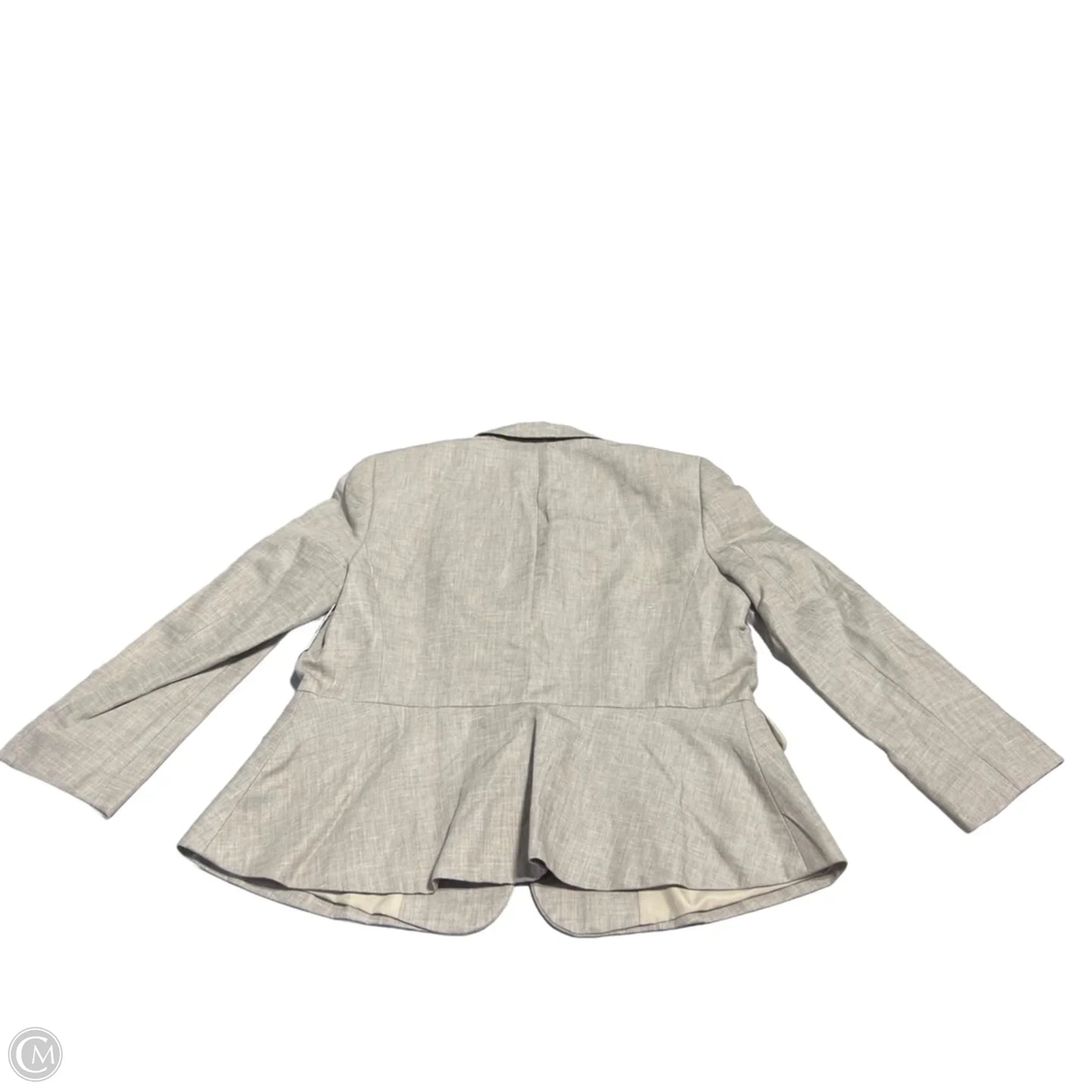 Blazer By Ann Taylor In Taupe, Size: M