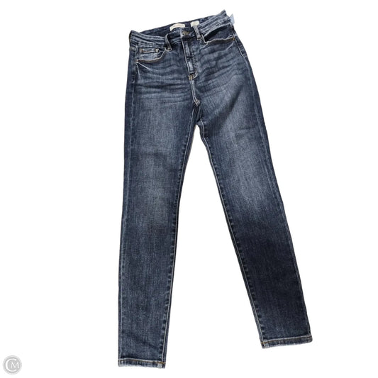 Jeans Skinny By Kancan In Blue Denim, Size: 6