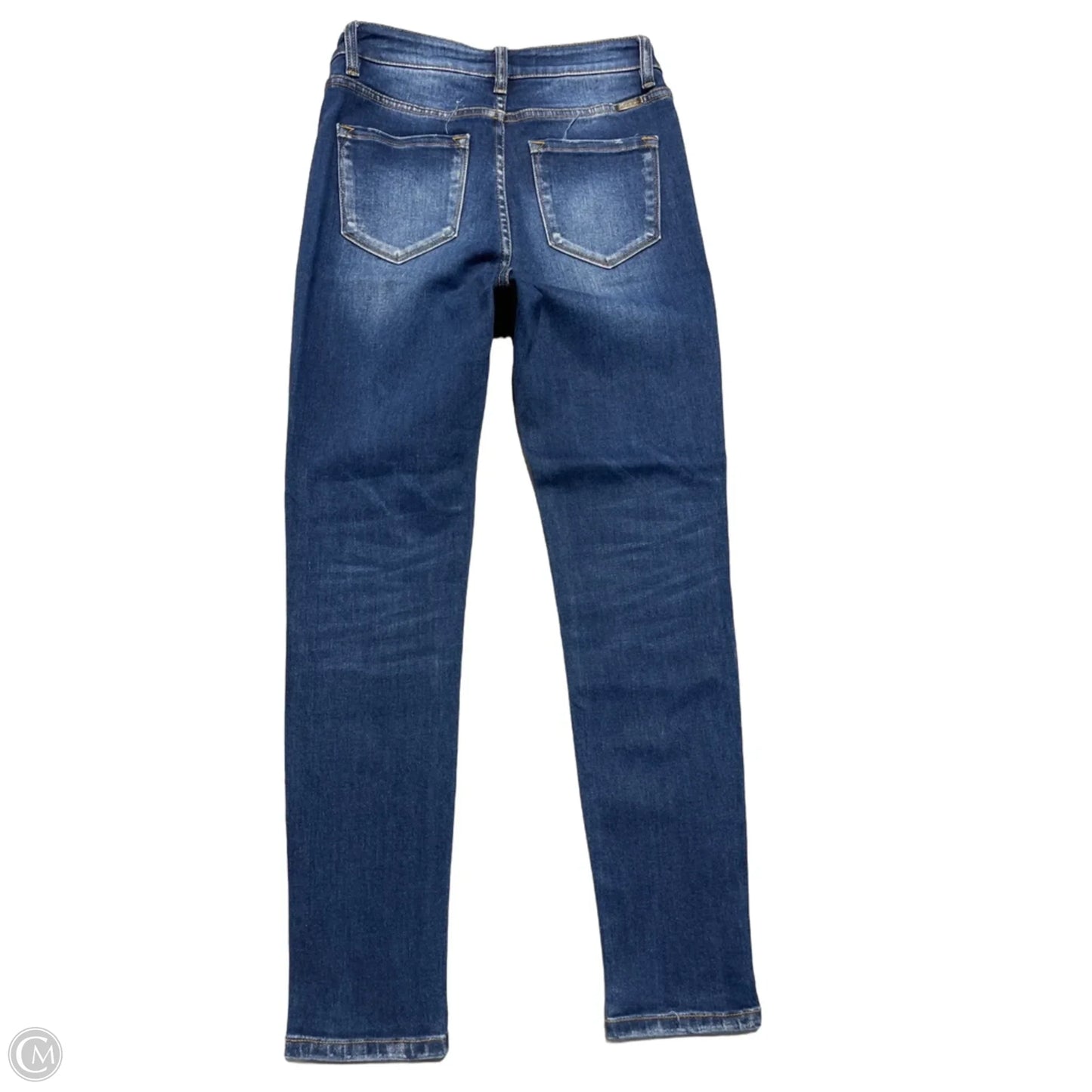 Jeans Skinny By Kancan In Blue Denim, Size: 6
