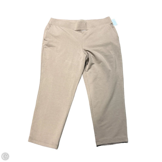 Pants Cropped By J. Jill In Beige, Size: L