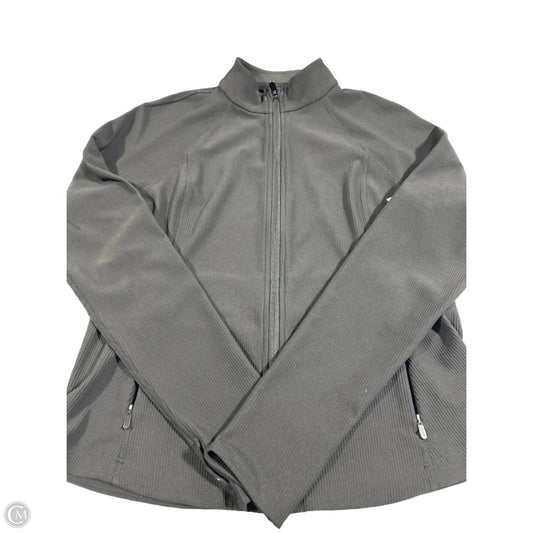 Athletic Jacket By Athleta In Black, Size: L