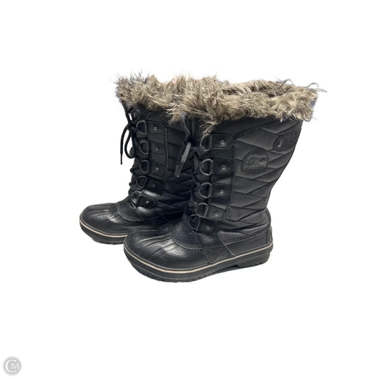 Boots Snow By Sorel In Black, Size: 6