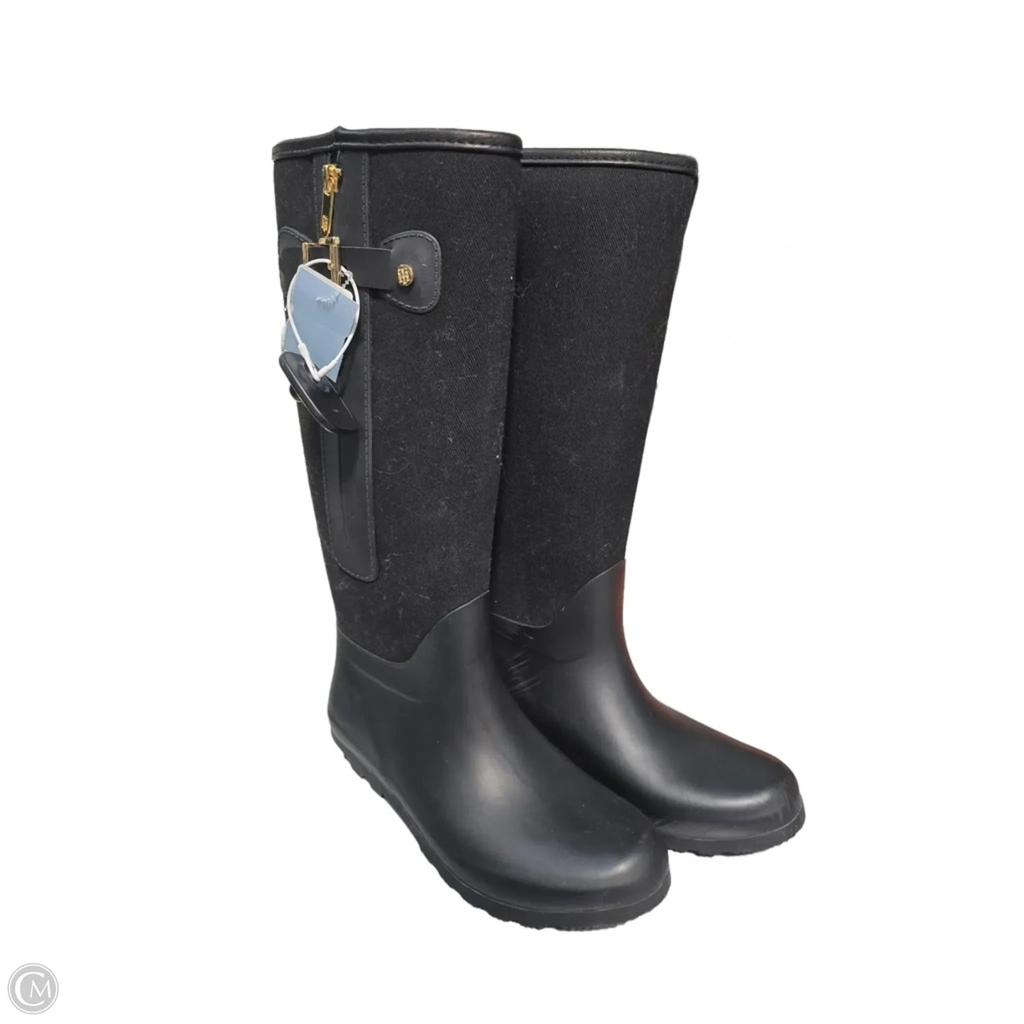 Boots Snow By Tommy Hilfiger In Black, Size: 9