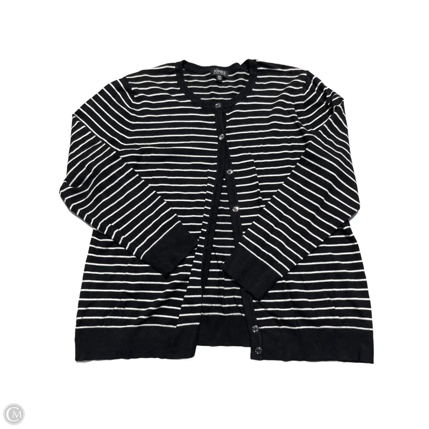 Cardigan By Jones New York In Black, Size: Xxl