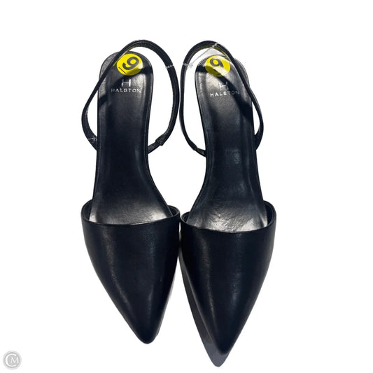 Shoes Heels Kitten By Halston Heritage In Black, Size: 9
