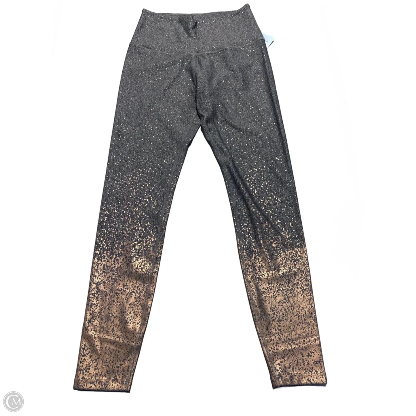 Athletic Leggings By Beyond Yoga In Grey, Size: L