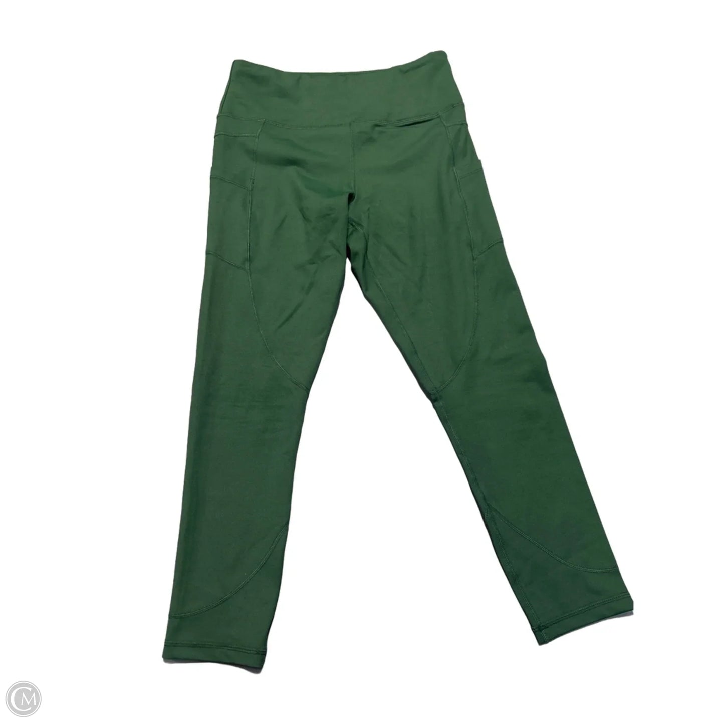 Athletic Leggings By Zyia In Green, Size: M