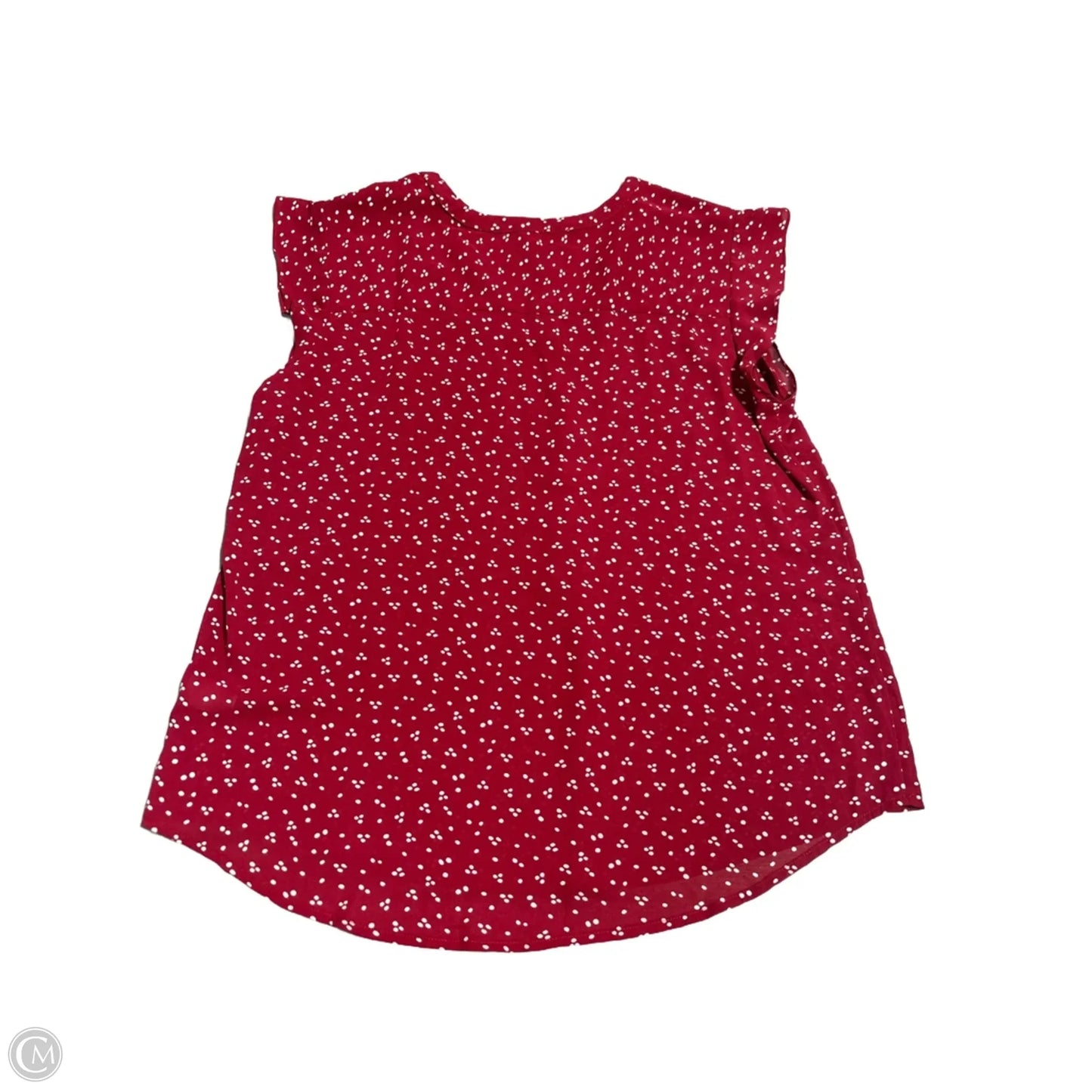 Top Sleeveless By Cme In Red, Size: L
