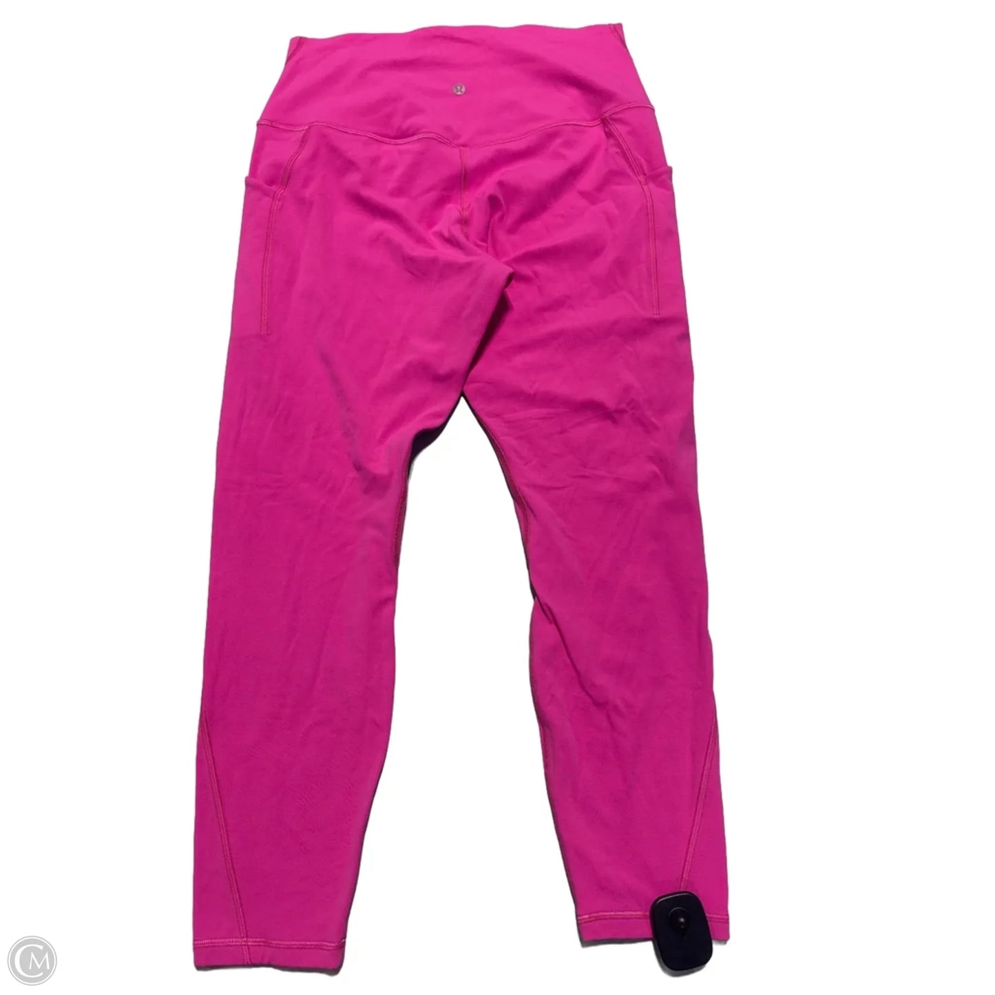 Athletic Leggings By Lululemon In Pink, Size: 12