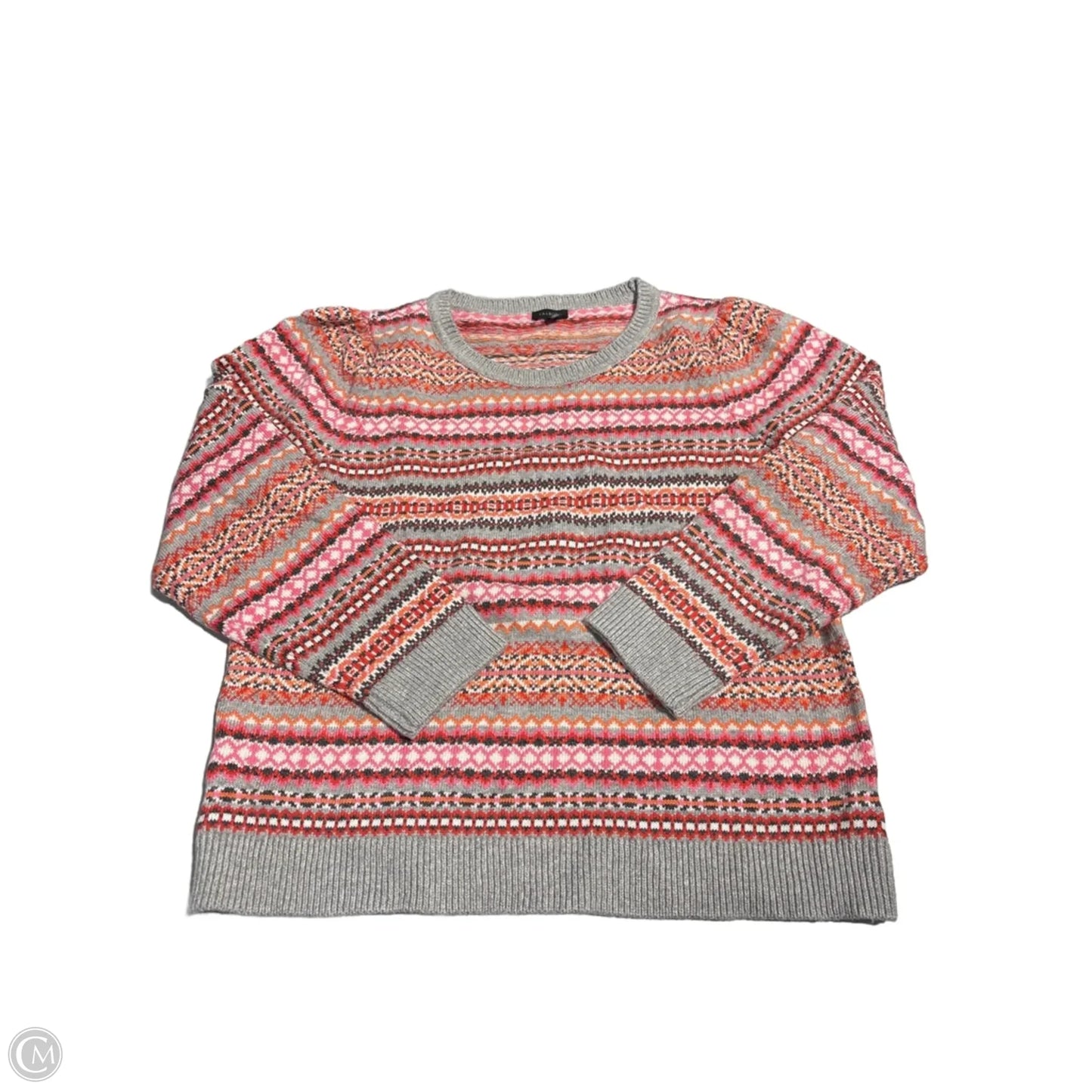 Sweater By Talbots In Multi-colored, Size: Xl