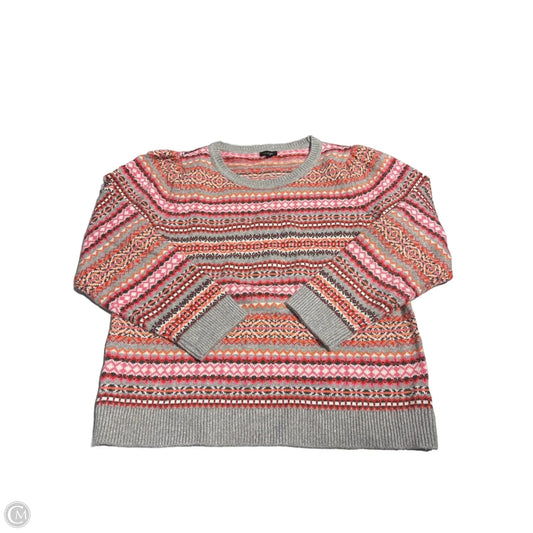 Sweater By Talbots In Multi-colored, Size: Xl