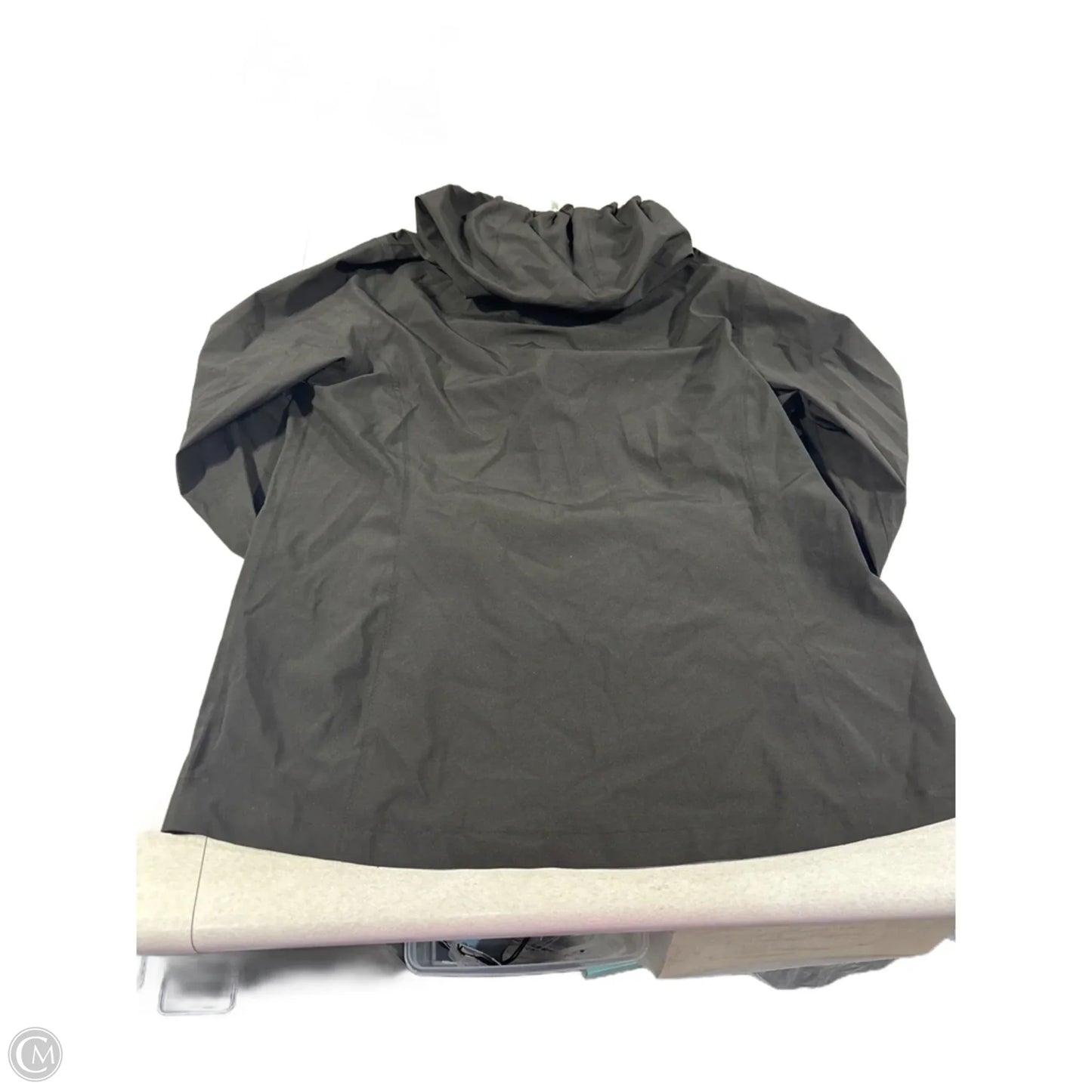 Jacket Windbreaker By Free Country In Black, Size: L