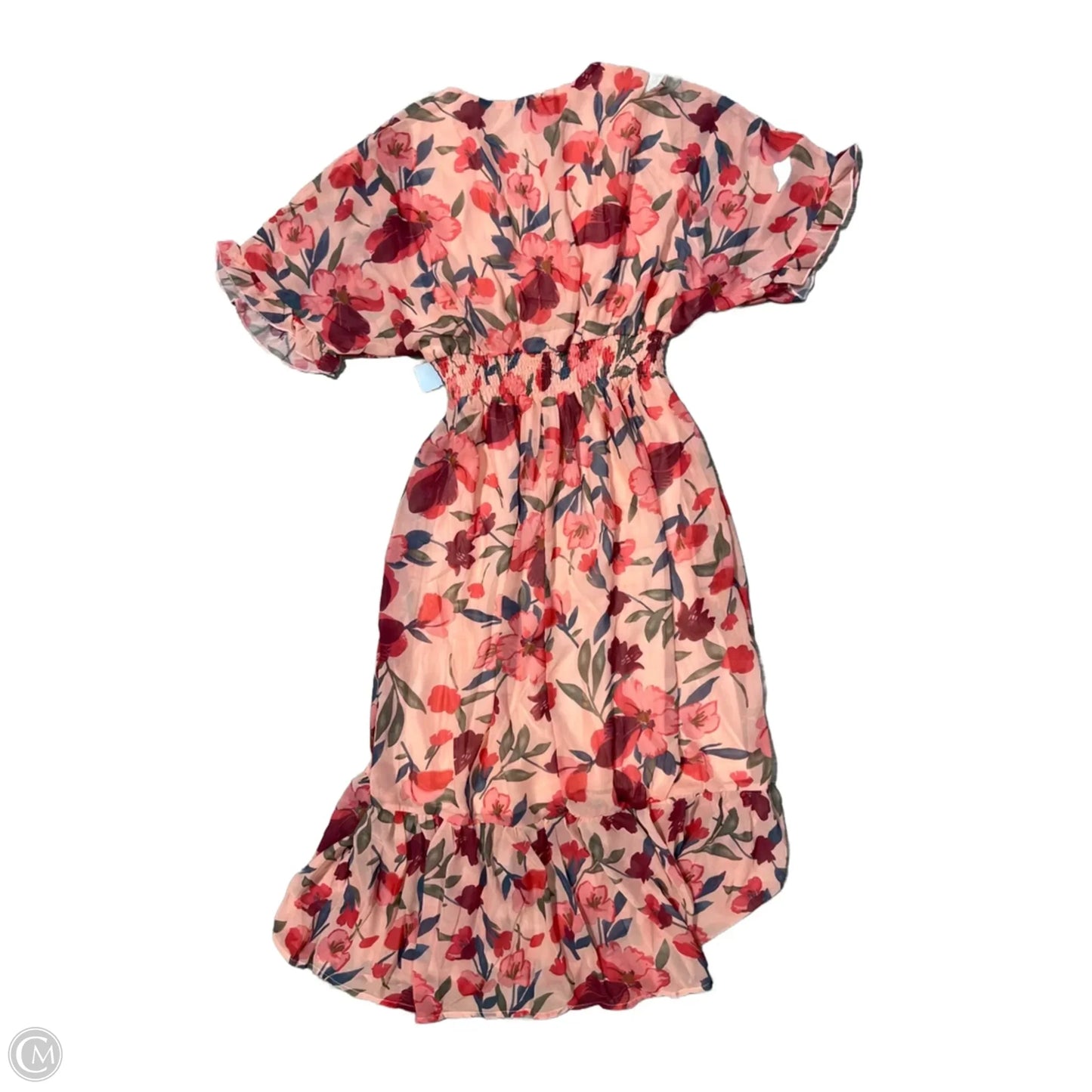 Dress Casual Short By Cme In Floral Print, Size: M