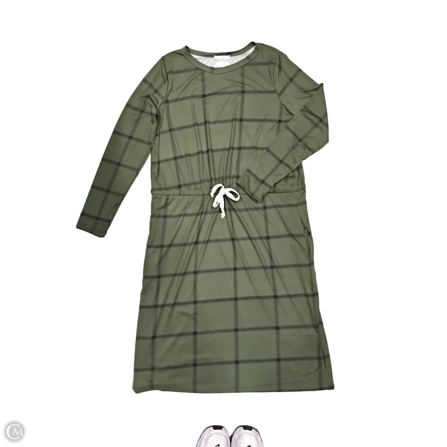 Dress Casual Short By Cmc In Green, Size: Xl