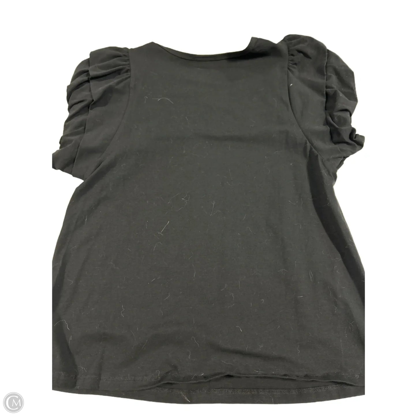 Top Short Sleeve By Doe & Rae In Black, Size: S