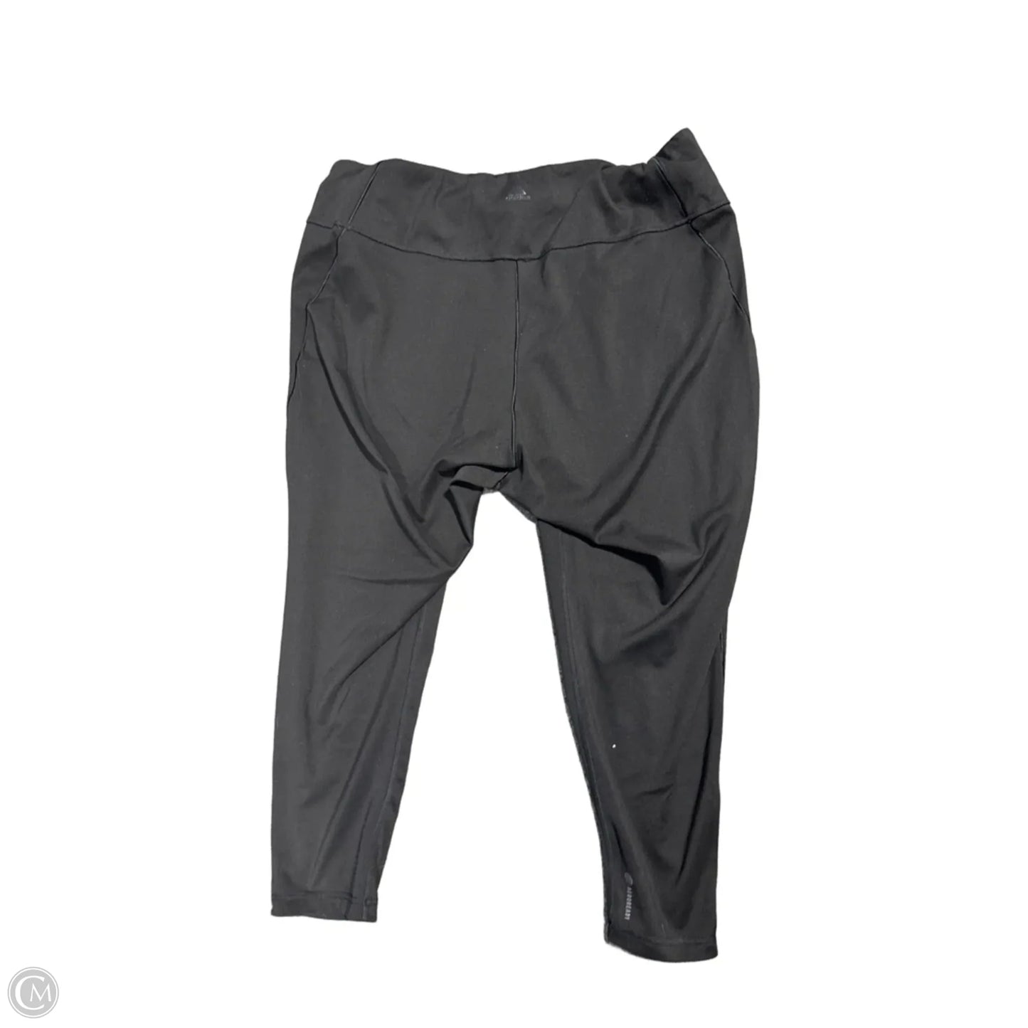 Athletic Leggings Capris By Adidas In Black, Size: 3x