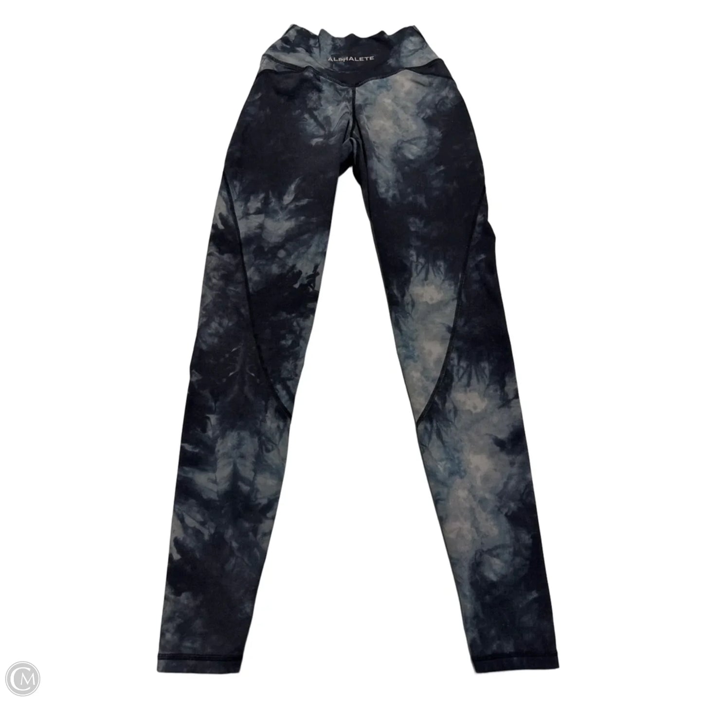 Athletic Leggings By Alphalete In Black & Grey, Size: S