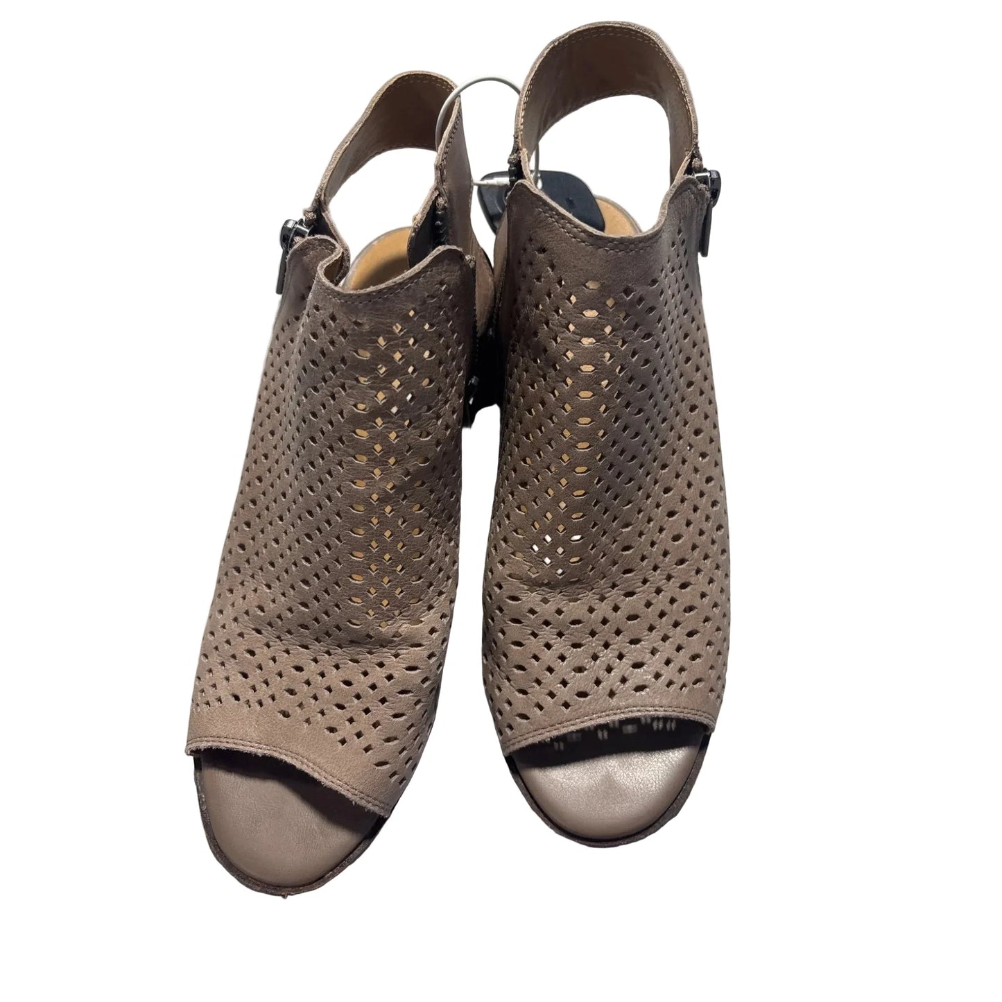 Shoes Heels Block By Lucky Brand In Tan, Size: 8.5