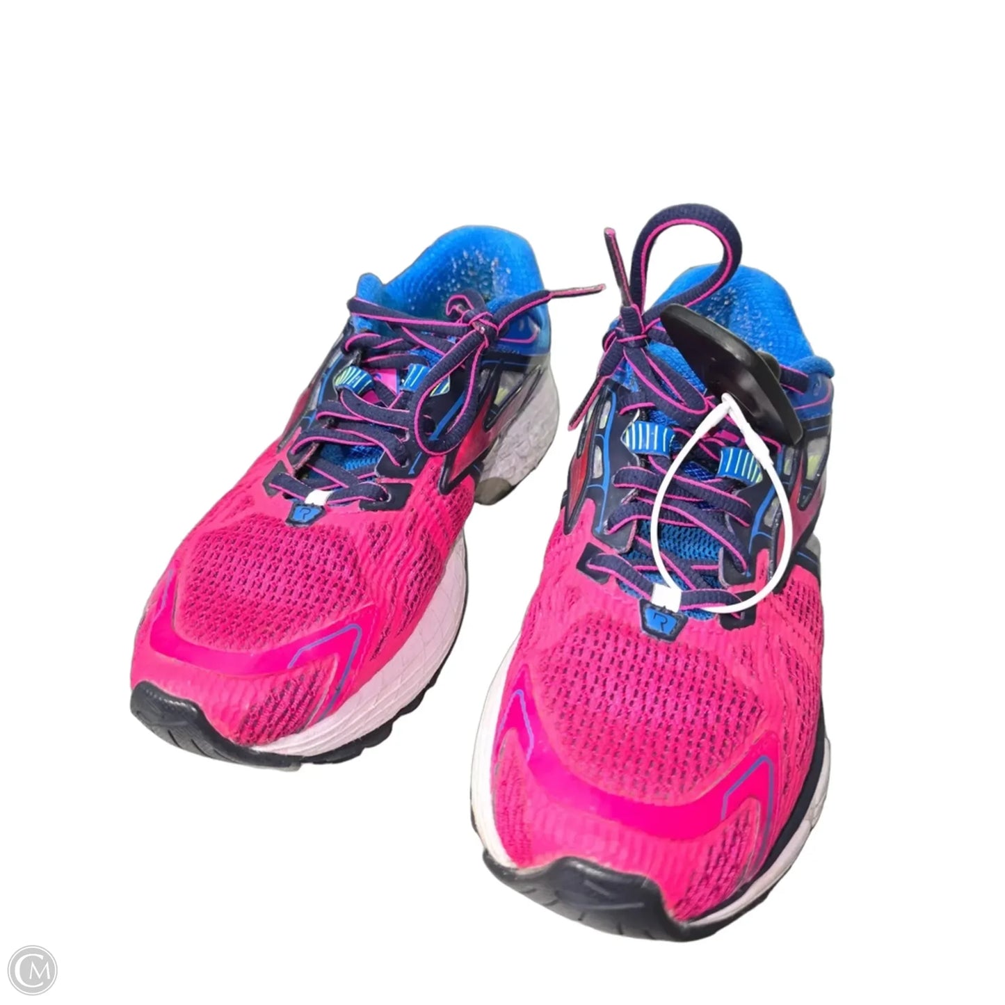 Shoes Athletic By Brooks In Blue & Pink, Size: 7.5