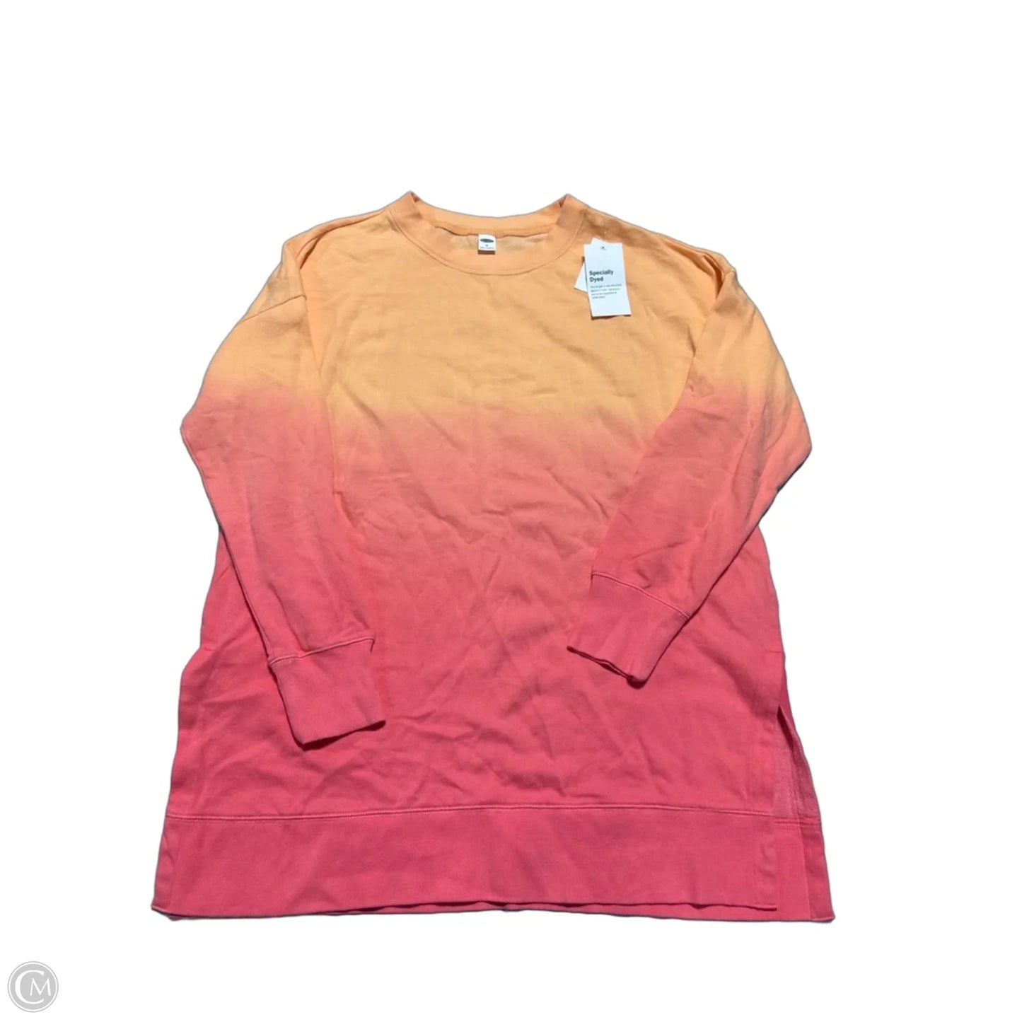 Sweatshirt Collar By Old Navy In Ombre Print, Size: M