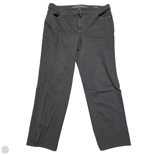 Pants Other By Gloria Vanderbilt In Black, Size: 16