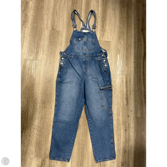 Overalls By Celebrity Pink In Blue Denim, Size: L