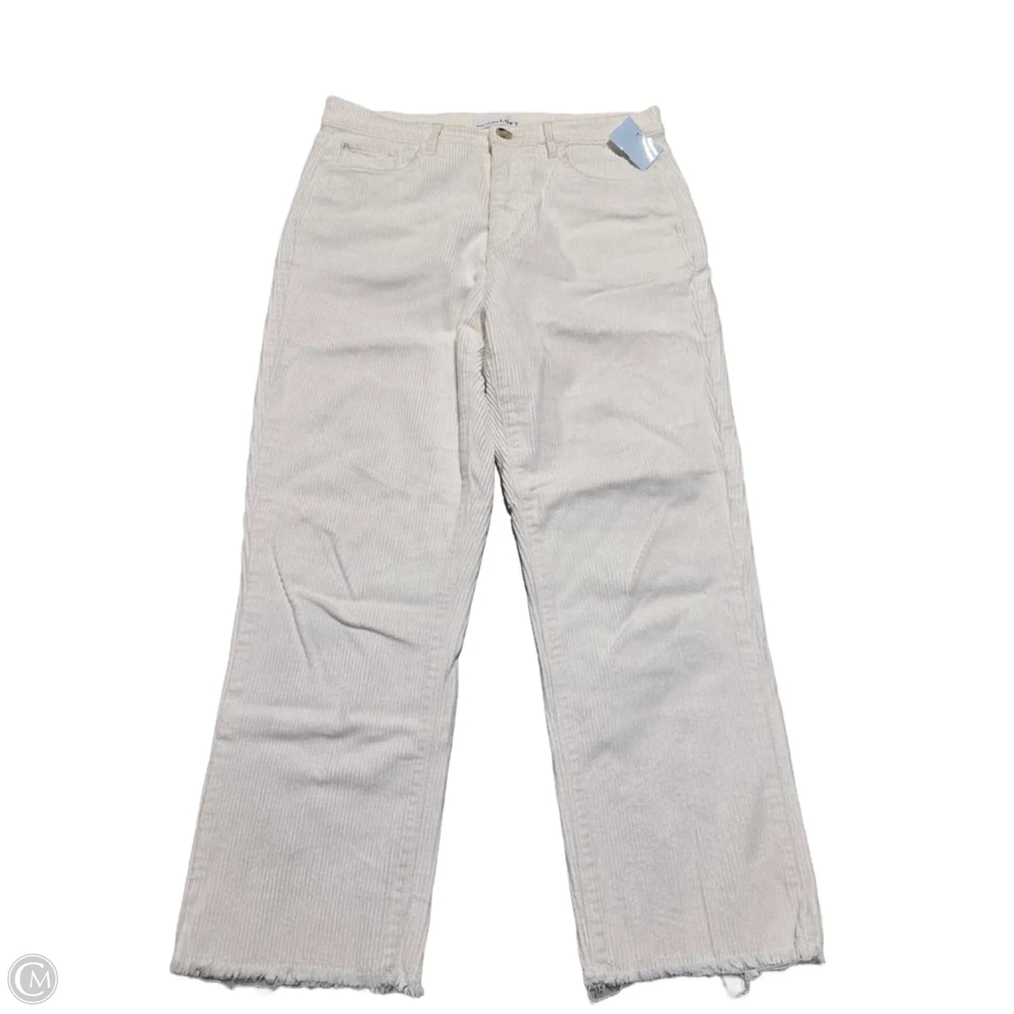 Pants Corduroy By Loft In White, Size: 8