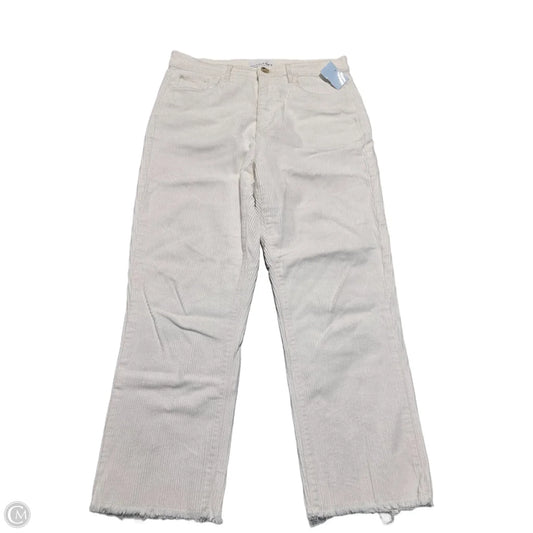 Pants Corduroy By Loft In White, Size: 8