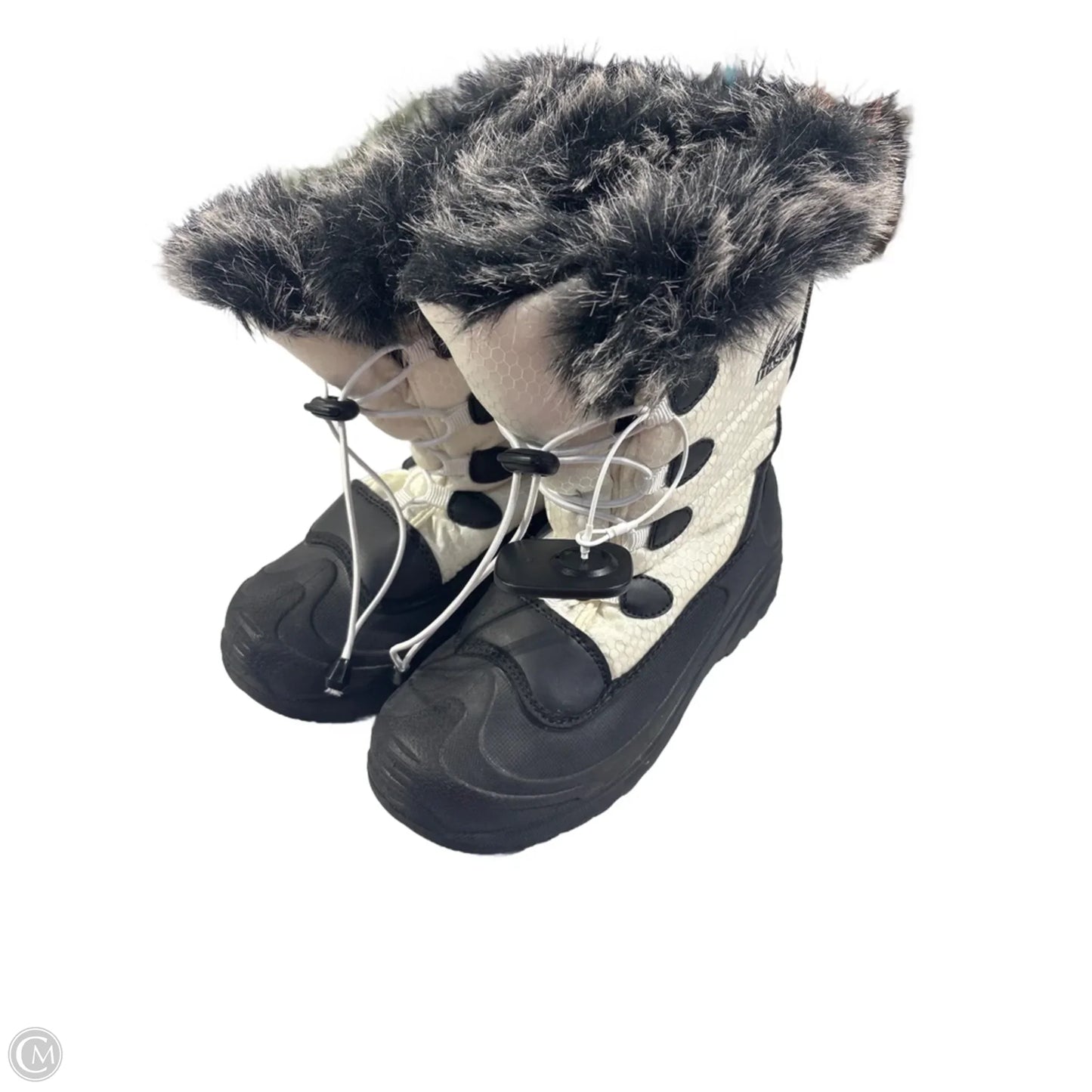 Boots Snow By Cmc In Black & White, Size: 7