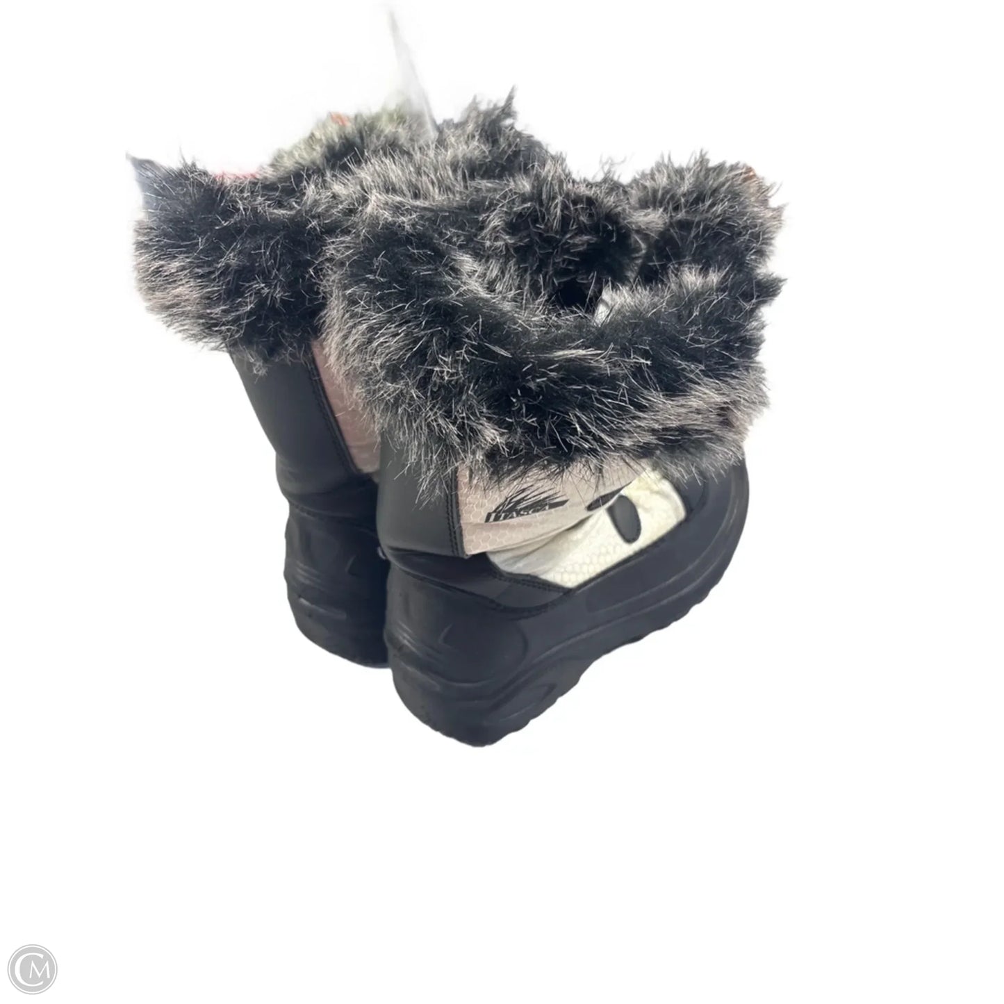 Boots Snow By Cmc In Black & White, Size: 7