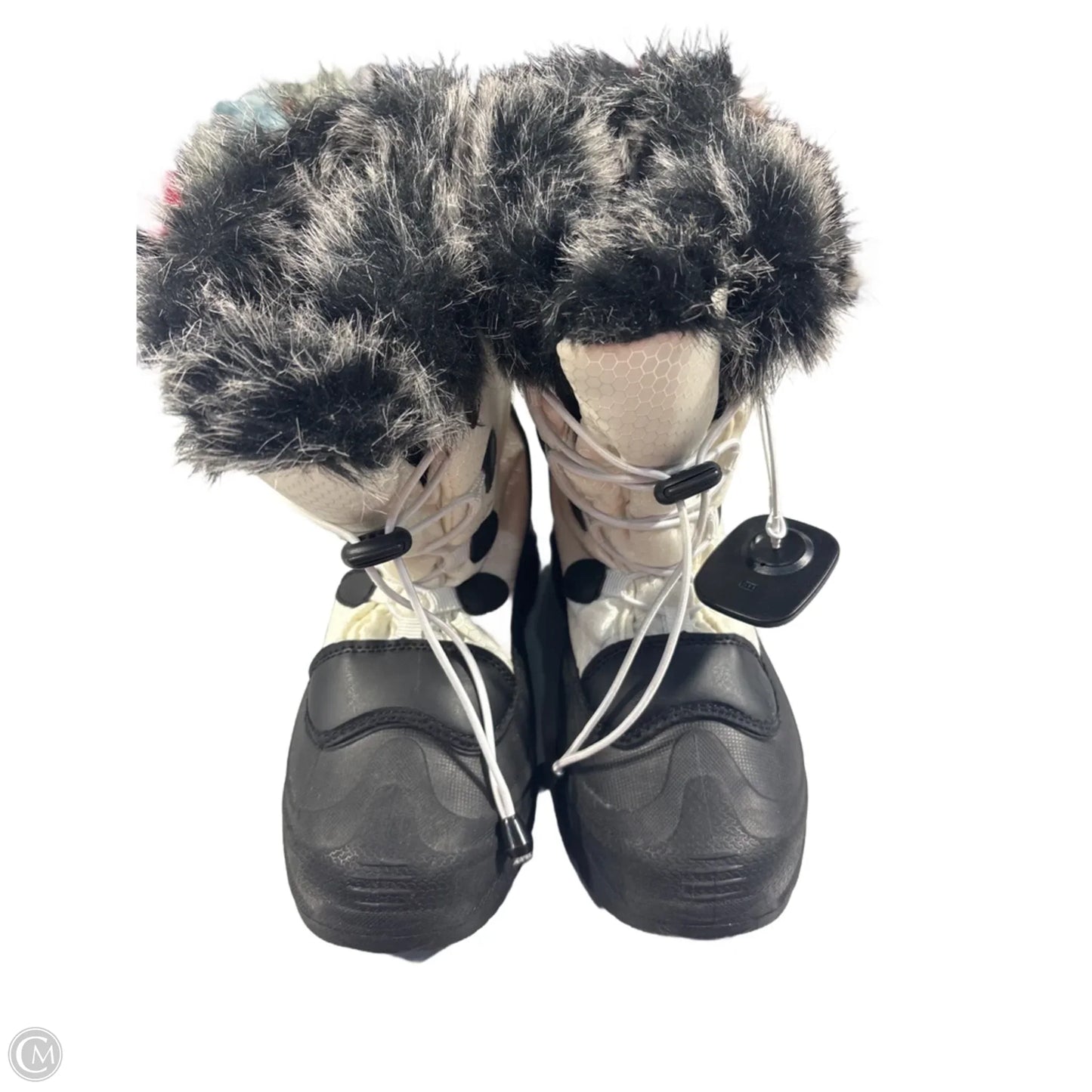 Boots Snow By Cmc In Black & White, Size: 7