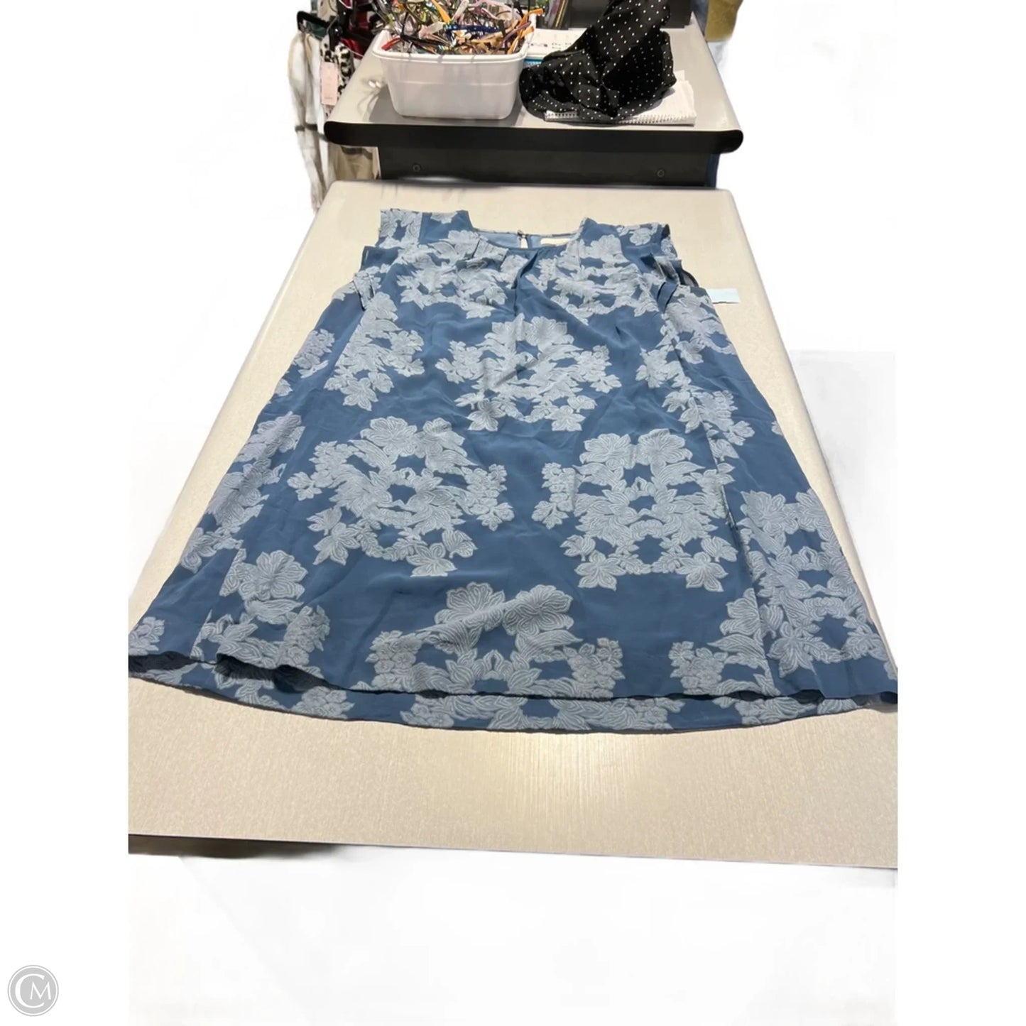 Dress Casual Short By Loft In Floral Print, Size: Xl