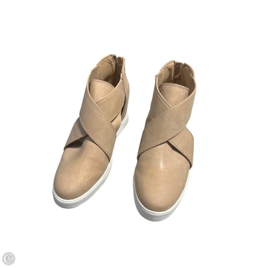Shoes Heels Platform By Maurices In Tan, Size: 12