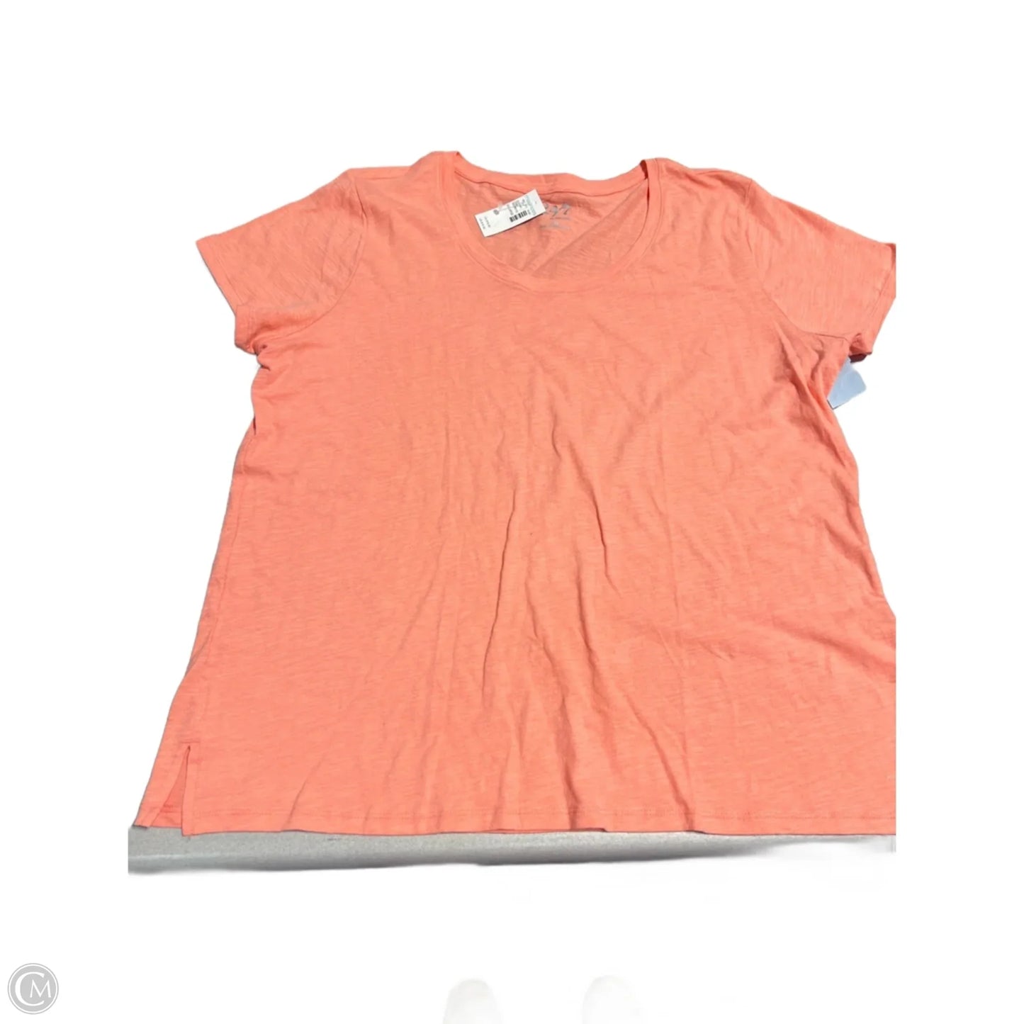 Top Short Sleeve By Maurices In Pink, Size: Xxl