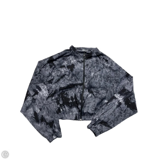 Athletic Jacket By Gym Shark In Grey, Size: M