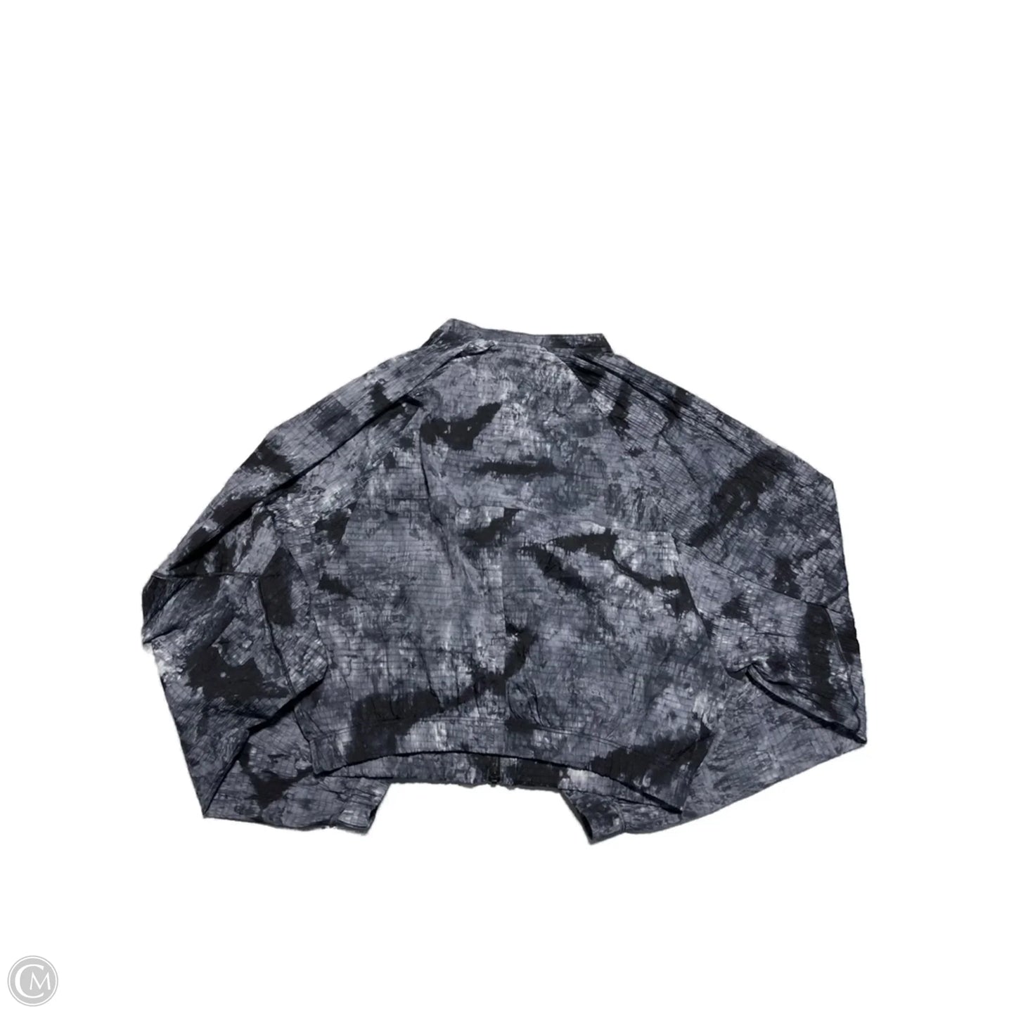 Athletic Jacket By Gym Shark In Grey, Size: M