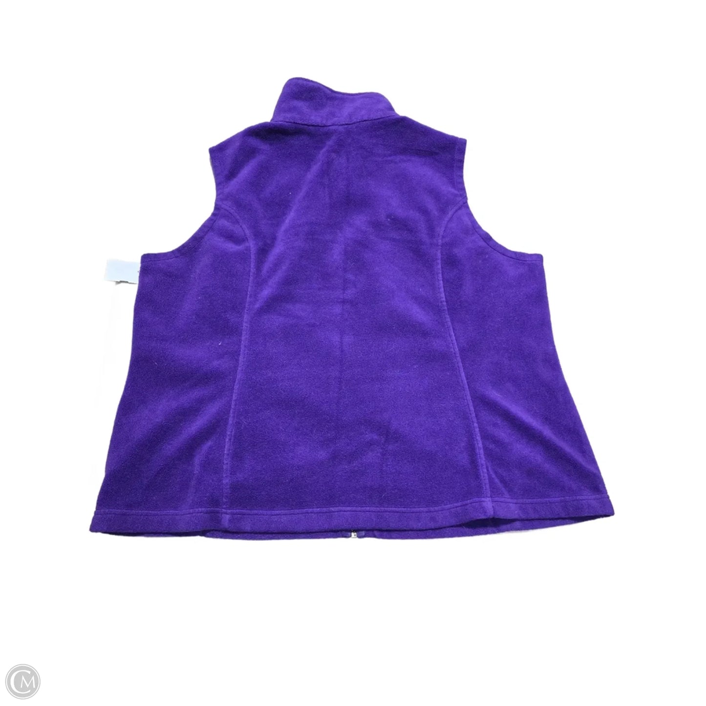 Vest Fleece By Columbia In Purple, Size: 2x
