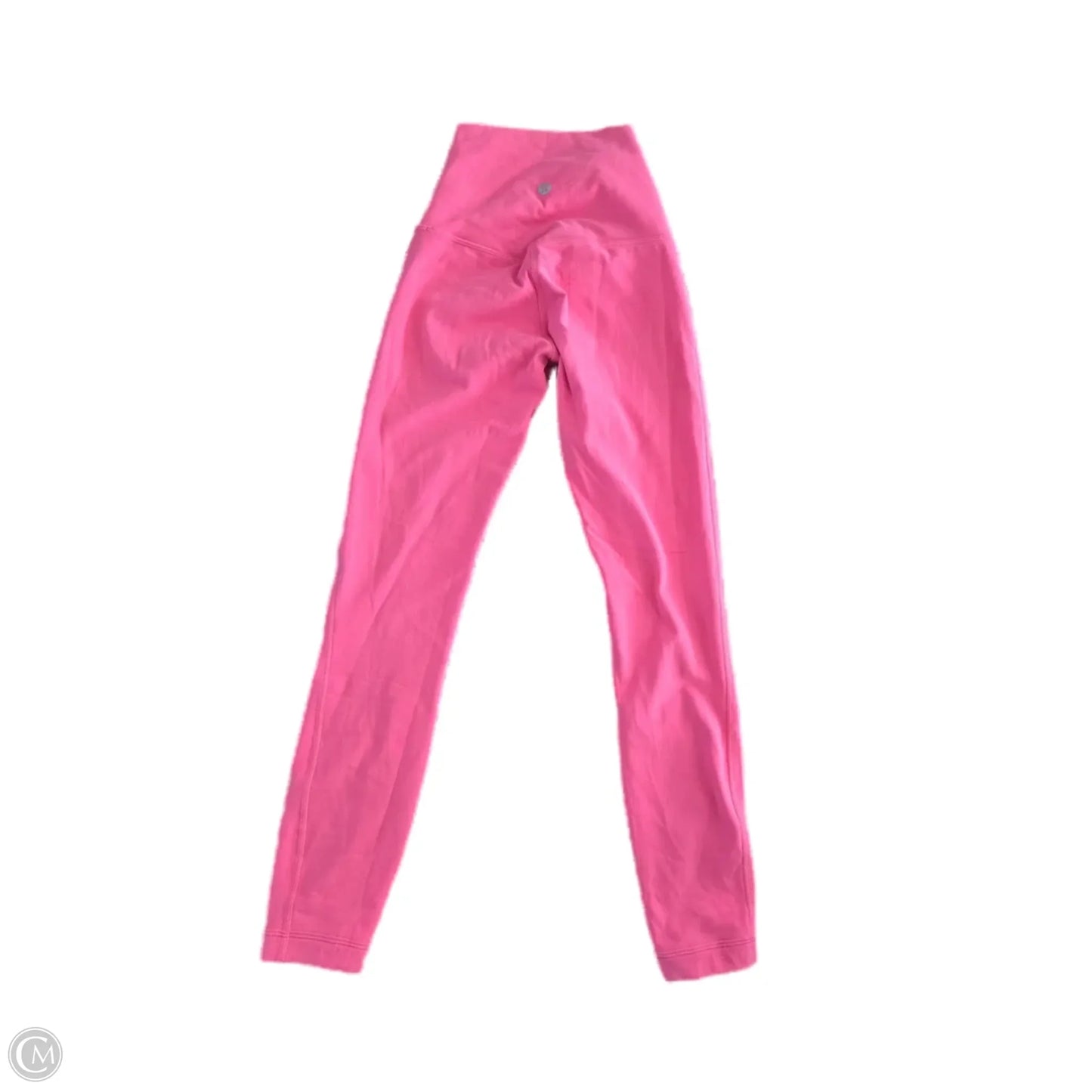 Athletic Leggings By Lululemon In Coral, Size: 0