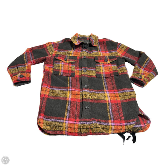 Jacket Other By Sanctuary In Plaid Pattern, Size: S