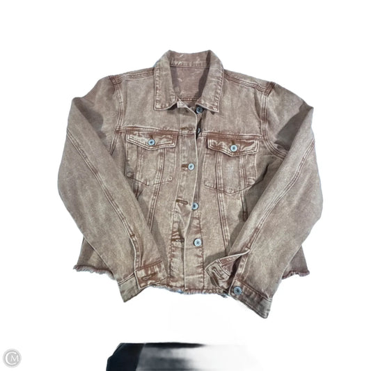 Jacket Other By Cmc In Brown, Size: M