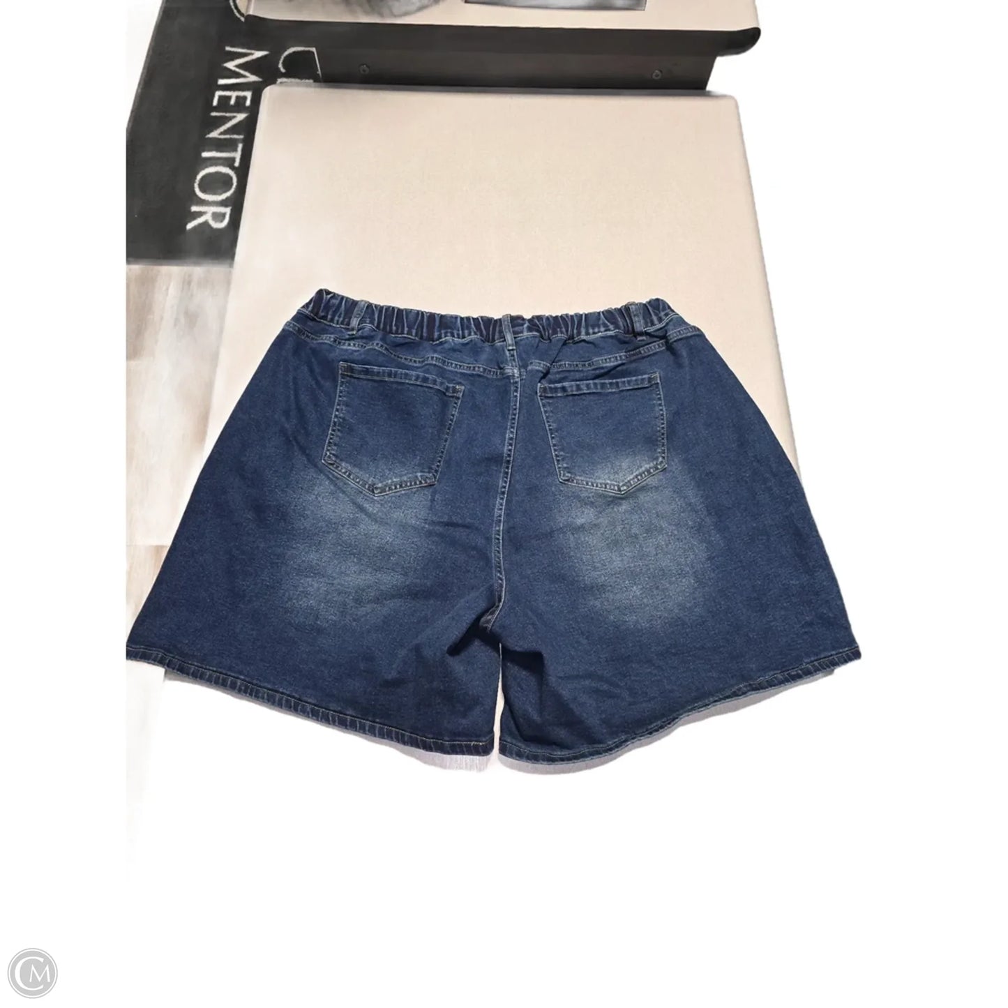 Shorts By Bloomchic In Blue Denim, Size: 22